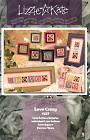 #127 Love Crazy -- counted cross stitch from Lizzie Kate
