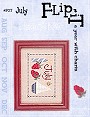 July Flip-It -- counted cross stitch from Lizzie Kate