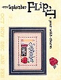 September Flip-It -- counted cross stitch from Lizzie Kate