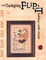 Thanksgiving Flip-It -- counted cross stitch from Lizzie Kate