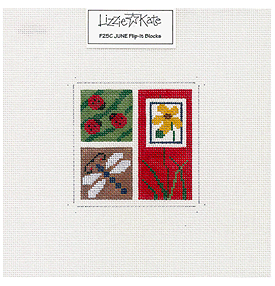 F25C June Blocks Flip-It Canvas