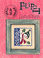 F34&nbsp;&nbsp;January Stamps Flip-It -- counted cross stitch from Lizzie Kate