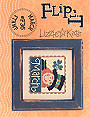 March Stamps Flip-It -- counted cross stitch from Lizzie Kate