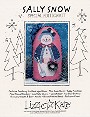 Sally Snow -- counted cross stitch from Lizzie Kate