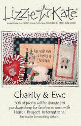 Charity & Ewe -- counted cross stitch from Lizzie Kate