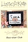 Boo-ster Club -- counted cross stitch from Lizzie Kate