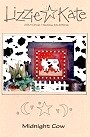Midnight Cow -- counted cross stitch from Lizzie Kate