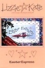 Easter Express -- counted cross stitch from Lizzie Kate