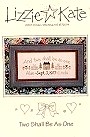 Two Shall Be As One -- counted cross stitch from Lizzie Kate