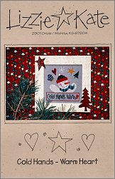 Cold Hands * Warm Heart -- counted cross stitch from Lizzie Kate