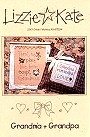 Grandma + Grandpa -- counted cross stitch from Lizzie Kate
