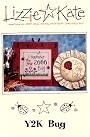Y2K Bug -- counted cross stitch from Lizzie Kate
