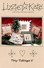 Tiny Tidings V -- counted cross stitch from Lizzie Kate