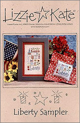 Liberty Sampler -- counted cross stitch from Lizzie Kate