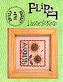 F41 August Stamp Flip-It -- counted cross stitch from Lizzie Kate