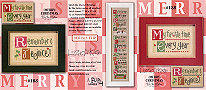 F88 MERRY CHRISTMAS - By the Letter MERR Double Flip