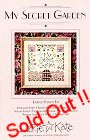 My Secret Garden Kit -- counted cross stitch from Lizzie Kate