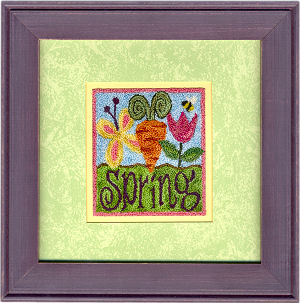#PN001 Spring Sampler Punch Needle