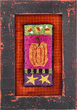 PN014 Tall Pumpkin Punch Needle