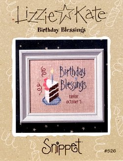 Birthday Blessings Snippet from Lizzie*Kate
