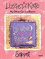My Other Car is a Broom -- counted cross stitch from Lizzie Kate