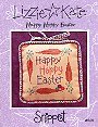 Happy Hoppy Easter -- counted cross stitch from Lizzie Kate