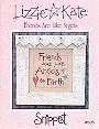 Friends Are Like Angels -- counted cross stitch from Lizzie Kate