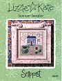 Summer Sampler -- counted cross stitch from Lizzie Kate