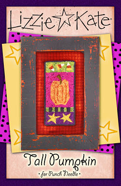 PN014 Tall Pumpkin Punch Needle -- Click to see our finished models