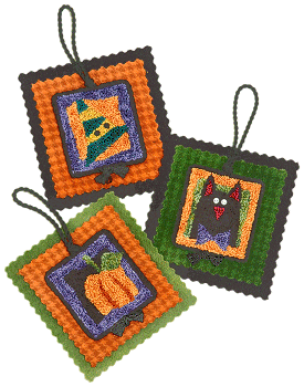 PN006 Halloween Hang-Ups 2 Punch Needle