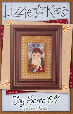 PN017 Joy Santa �07 Punch Needle -- Click to see our finished models