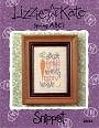 Spring ABCs -- counted cross stitch from Lizzie Kate