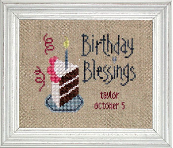Birthday Blessings Snippet from Lizzie*Kate