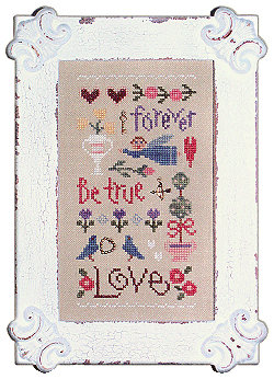 #102 Love Sampler from LizzieKate