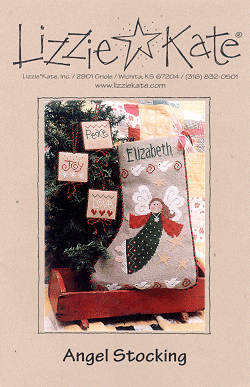 #110 Angel Stocking from Lizzie Kate #110 Angel Stocking from Lizzie Kate