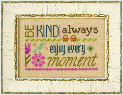 F148 Be Kind Always - 3 Little Words Flip-its model from Lizzie Kate