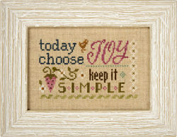 F151 Today Choose Joy - 3 Little Words Flip-its model from Lizzie Kate