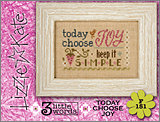 F151 Today Choose Joy 3 Little Words Flip-it F151 Today Choose Joy 3 Little Words Flip-it