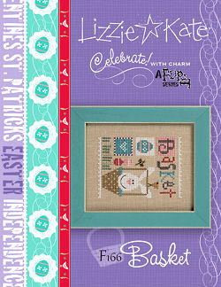 F166 Basket Celebrate with Charm Flip-its F166 Basket Celebrate with Charm Flip-its