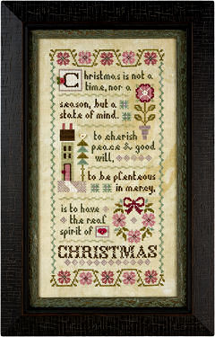 Spirit of Christmas Mystery Sampler Model