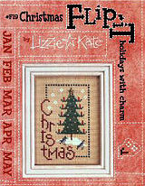 Christmas Flip-It -- counted cross stitch from Lizzie Kate