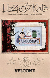 Velcome -- counted cross stitch from Lizzie Kate