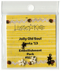 S111E Jolly Old Soul Santa 2013 Embellishment Pack S111E Jolly Old Soul Santa 2013 Embellishment Pack