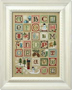 #151 Winter Alphabet from Lizzie Kate