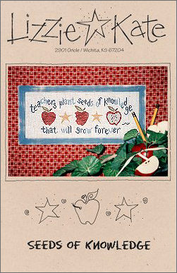 Seeds Of Knowledge -- counted cross stitch from Lizzie Kate