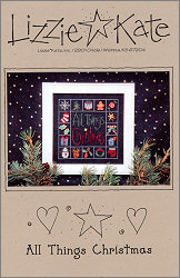 All Things Christmas -- counted cross stitch from Lizzie Kate