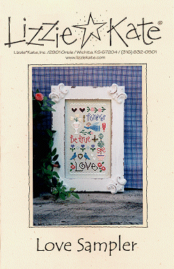 #102 Love Sampler from LizzieKate #102 Love Sampler from LizzieKate