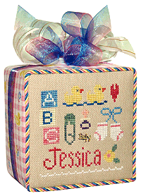 #115 Baby Sampler from Lizzie Kate #115 Baby Sampler from Lizzie Kate