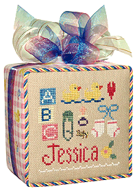 #115 Baby Sampler from Lizzie Kate