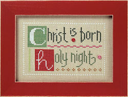F89 MERRY CHRISTMAS By the Letter CH Double Flips model from Lizzie Kate